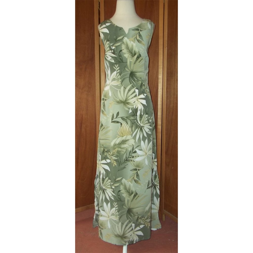 Retro Vintage Bali Hawaiian Maxi Hippie Gypsy Casual/Office/Party Canada S12